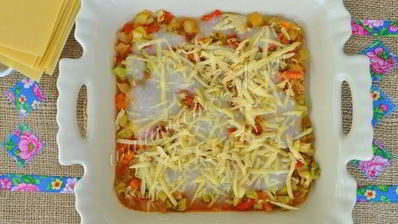 лазанья вегетарианская