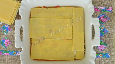 лазанья вегетарианская