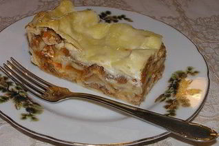 Моя мясная лазанья