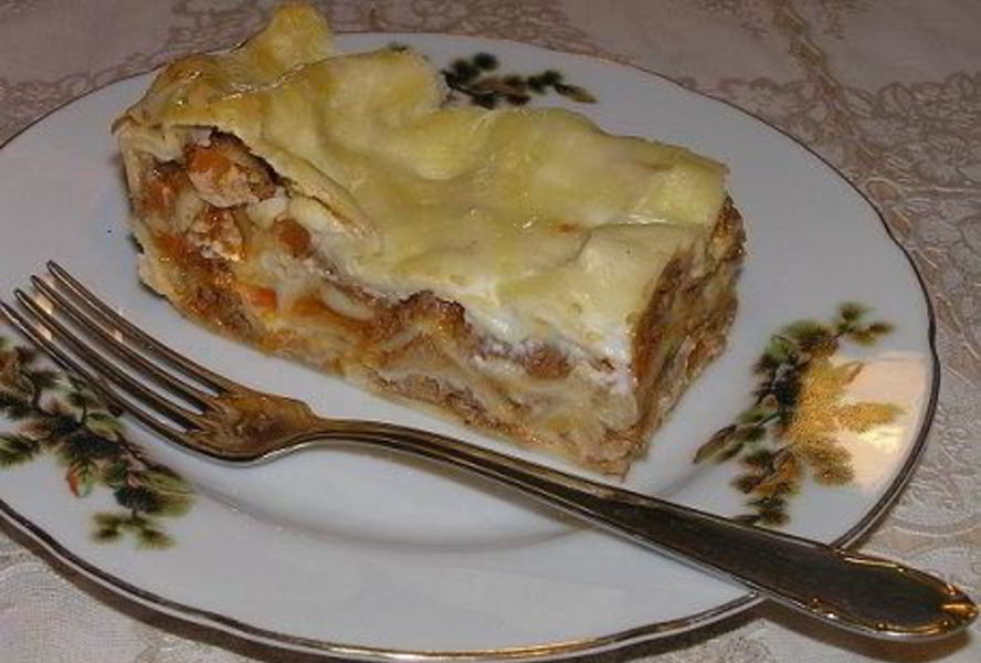 Моя мясная лазанья