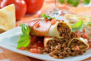 Каннеллони с фаршем