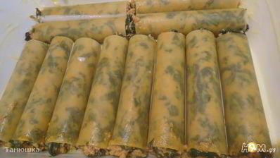каннелони со шпинатом
