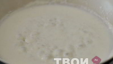 макароны в сливочном соусе