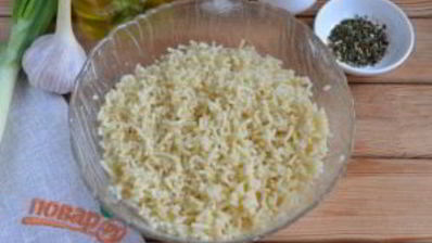 оладушки из фарша и спагетти