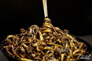 Паста с каракатицей