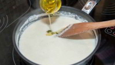 паста с курицей в сливочном соусе