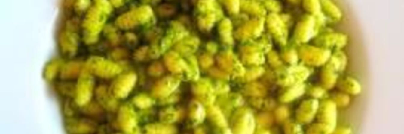 Паста с соусом из кабачков цукини