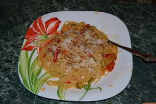 Паста с цукини