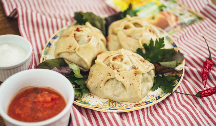 Рецепт мантов с тыквой