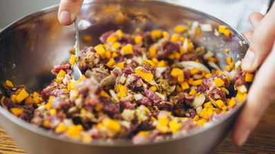 манты с тыквой