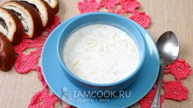 молочная лапша в мультиварке