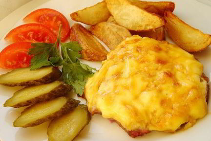 Мясо по-французски