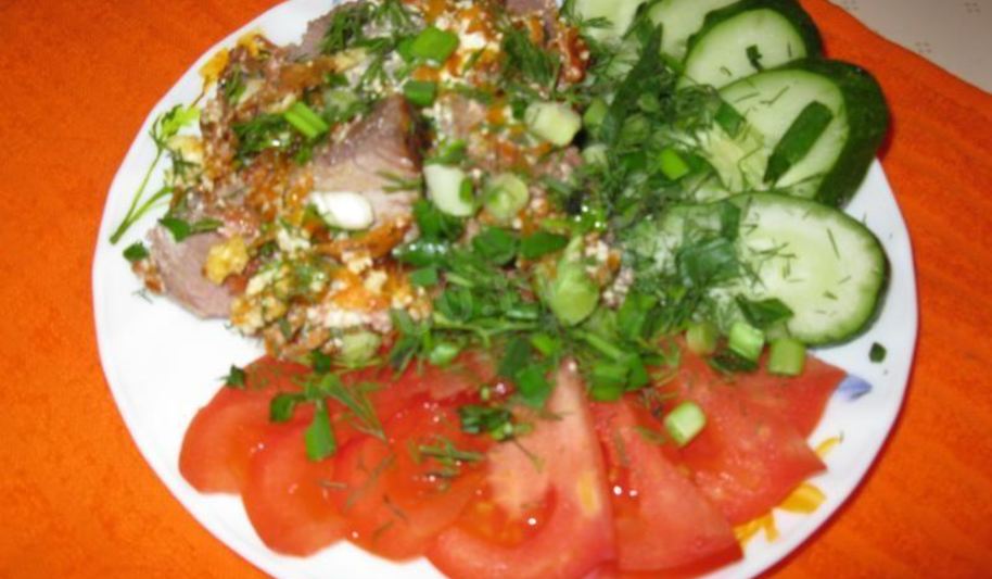 Рецепт баранины с овощами запеченная в духовке