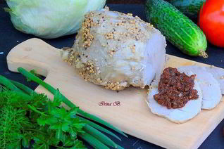 Буженина на пару