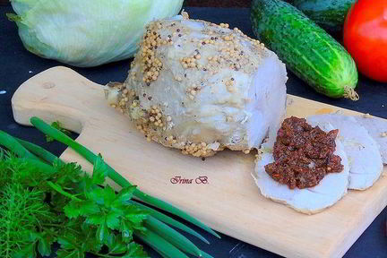 Буженина на пару