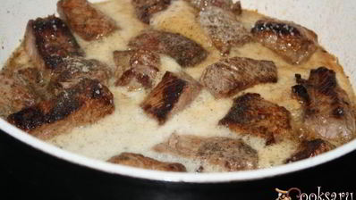 говядина в пиве с хлебной подливой