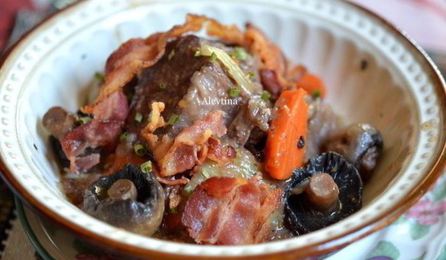 Рецепт говяжьих ребер по-бургундски