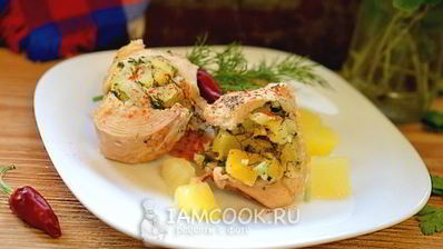 куриные грудки с ананасом