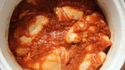 куриные крылышки в остром томатно-яблочном маринаде