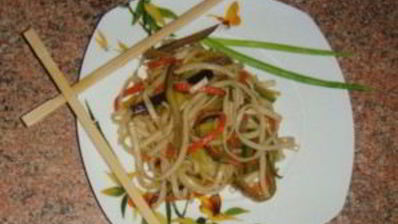 курица с овощами по-японски