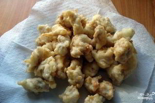 Курица в кляре во фритюре