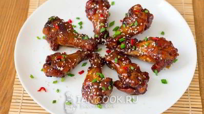 кэлэ цзи чи — куриные крылышки в кока-коле