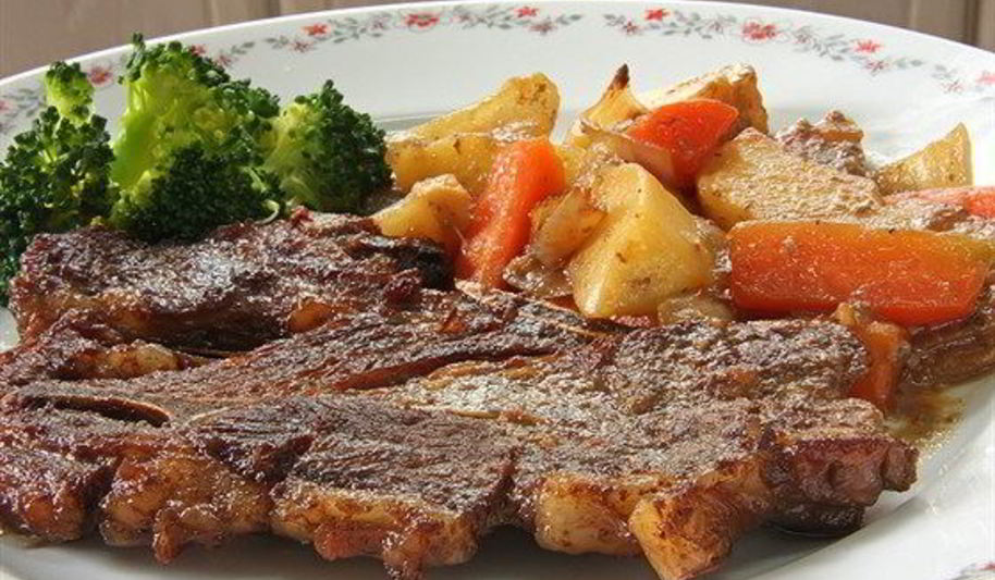 Рецепт маринованной баранины в травах