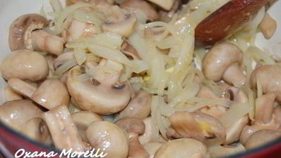 мясо по-гоголевски с блинами-дерунами