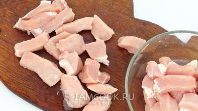 свинина с картошкой в духовке в рукаве