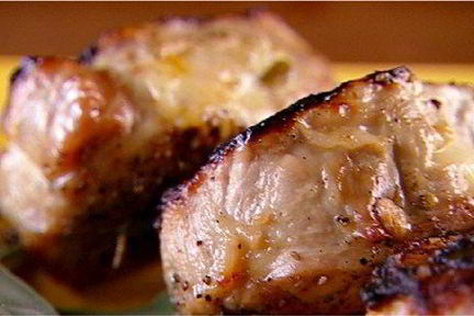 Свиной кальцоне на гриле