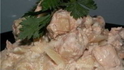 телятина со сметаной