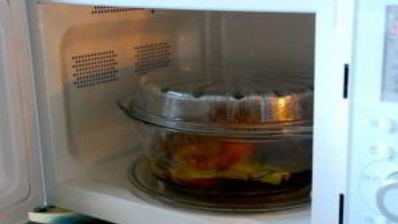 телятина в микроволновке