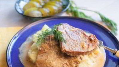 телятина в сметане