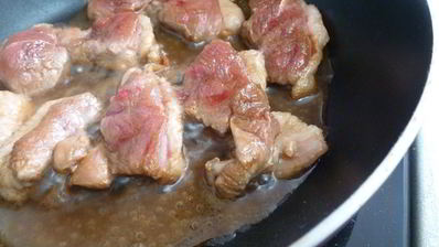 утиная грудка c вишней