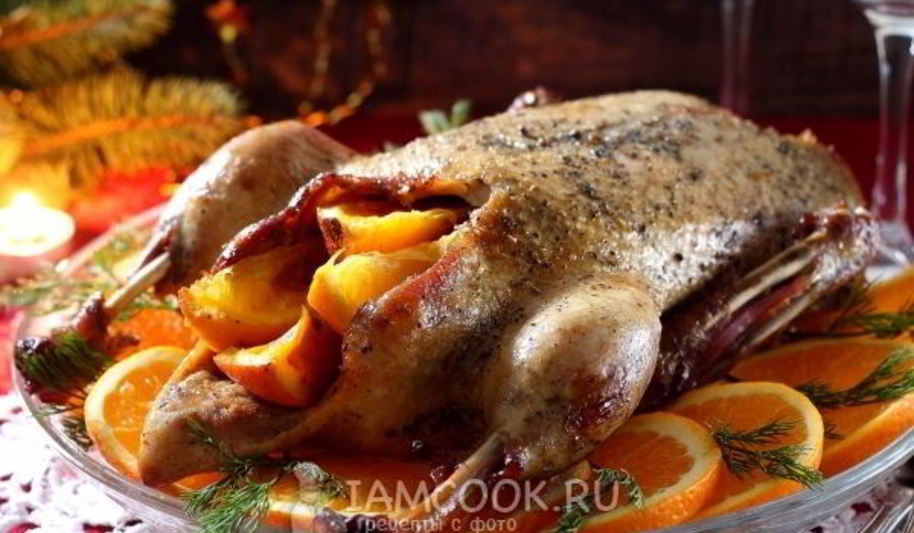 Рецепт утки в рукаве в духовке