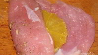 запеченная индейка с апельсинами