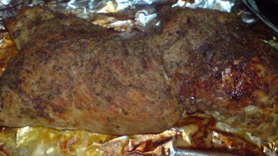 запеченная свиная грудинка