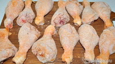 запеченные ножки с аппетитной корочкой