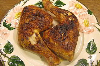 Жареные окорочкa