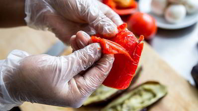 баклажаны, фаршированные овощами