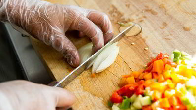 баклажаны, фаршированные овощами