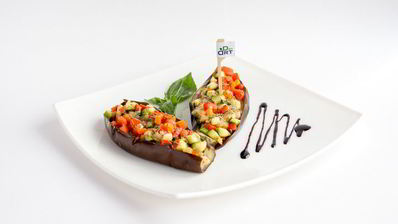 баклажаны, фаршированные овощами