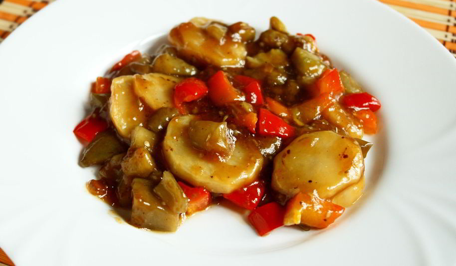 Рецепт баклажанов по-китайски