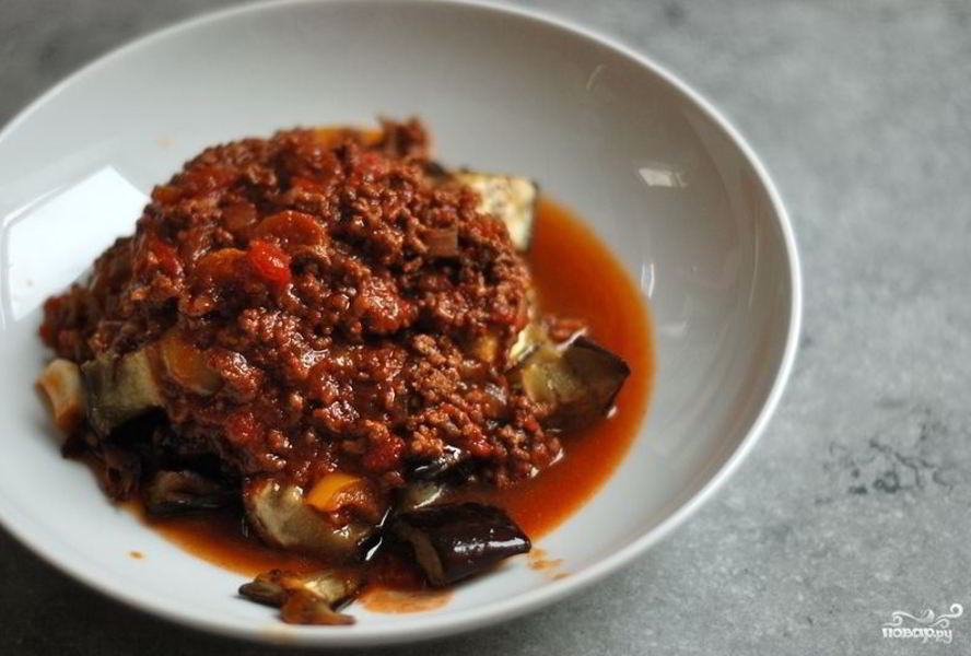 Баклажаны по-турецки с мясом