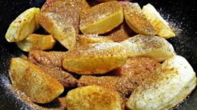 баклажаны в казане с курицей