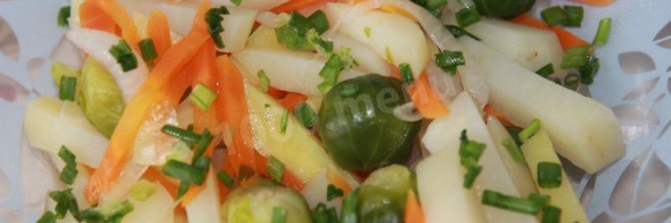 Брюссельская капуста в мультиварке