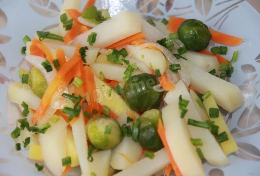 Брюссельская капуста в мультиварке