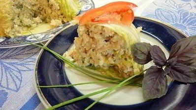 фаршированная капуста по-французски