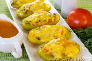 Фаршированный картофель