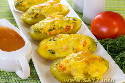 Фаршированный картофель